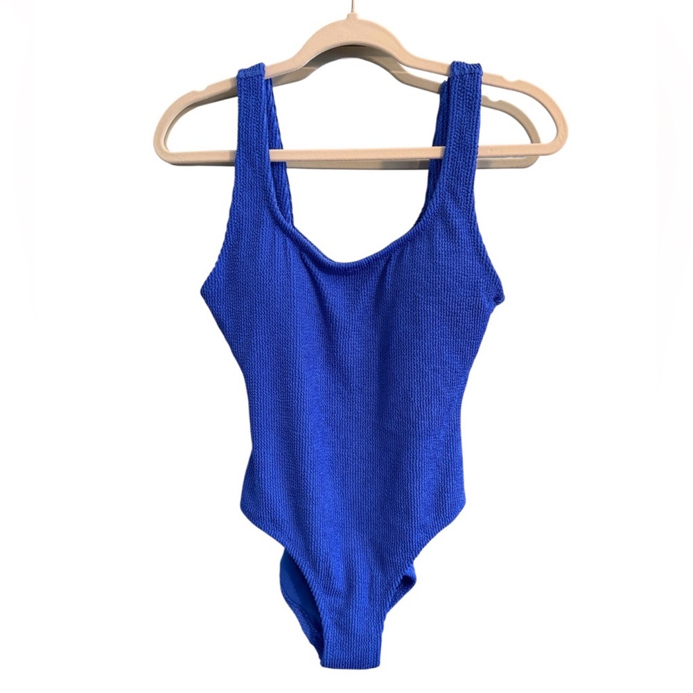 Shade & Shore NWT Women’s Bright Cobalt Blue Swimsuit Size Small (4-6)